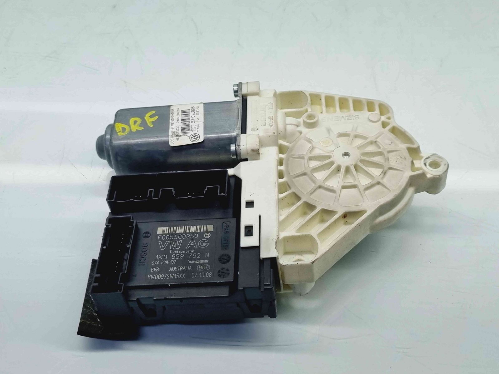 Motoras geam dreapta fata Volkswagen Passat B6 Variant (3C5) [Fabr 2005-2010] 1K0959701AC n 1K0959792N - imagine 2
