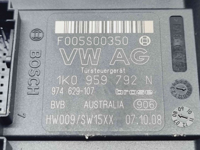 Motoras geam dreapta fata Volkswagen Passat B6 Variant (3C5) [Fabr 2005-2010] 1K0959701AC | 1K0959792N