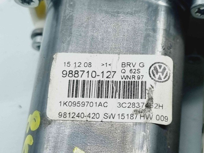 Motoras geam dreapta fata Volkswagen Passat B6 Variant (3C5) [Fabr 2005-2010] 1K0959701AC | 1K0959792N