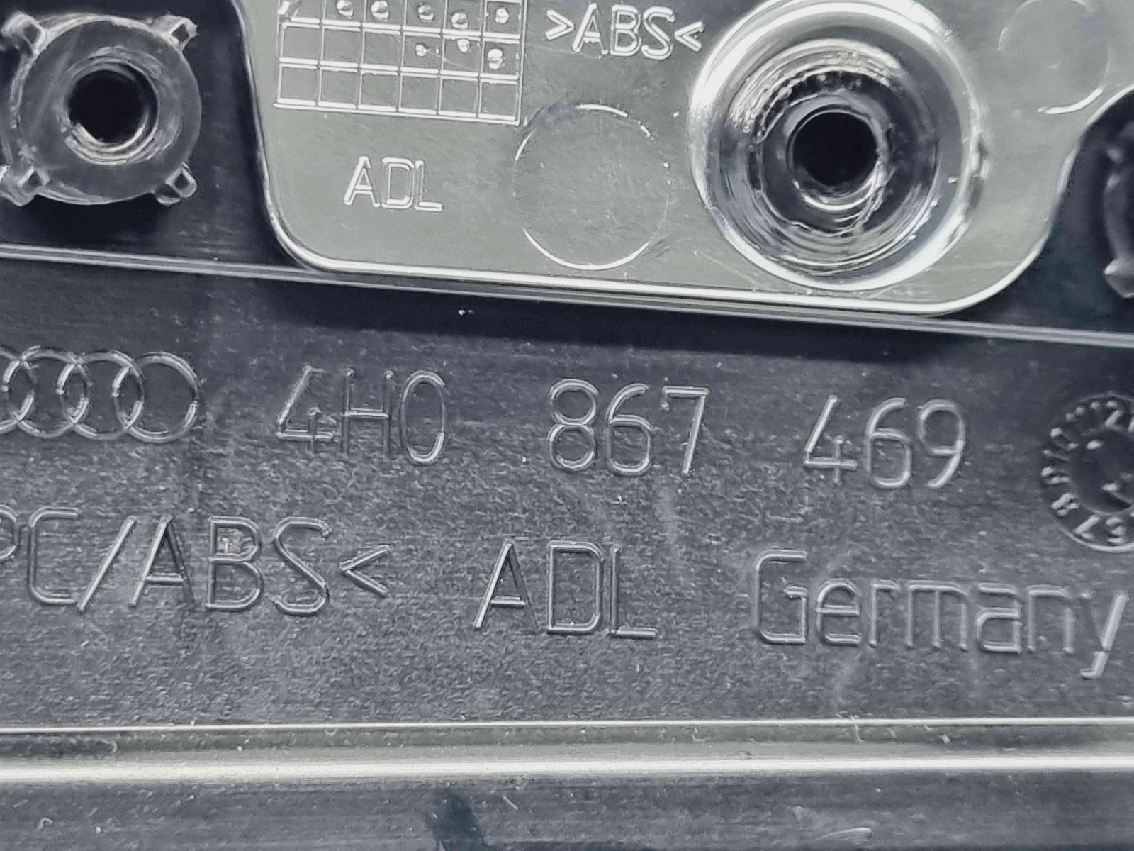 Maner interior stanga spate Audi A8 D4 (4H2, 4H8, 4HC, 4HL) [Fabr 2009-2018] 4H0867469 - imagine 6