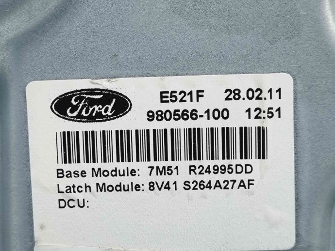 Macara electrica geam stanga spate Ford Kuga I [Fabr 2008-2012] 7M51-R24995-DD