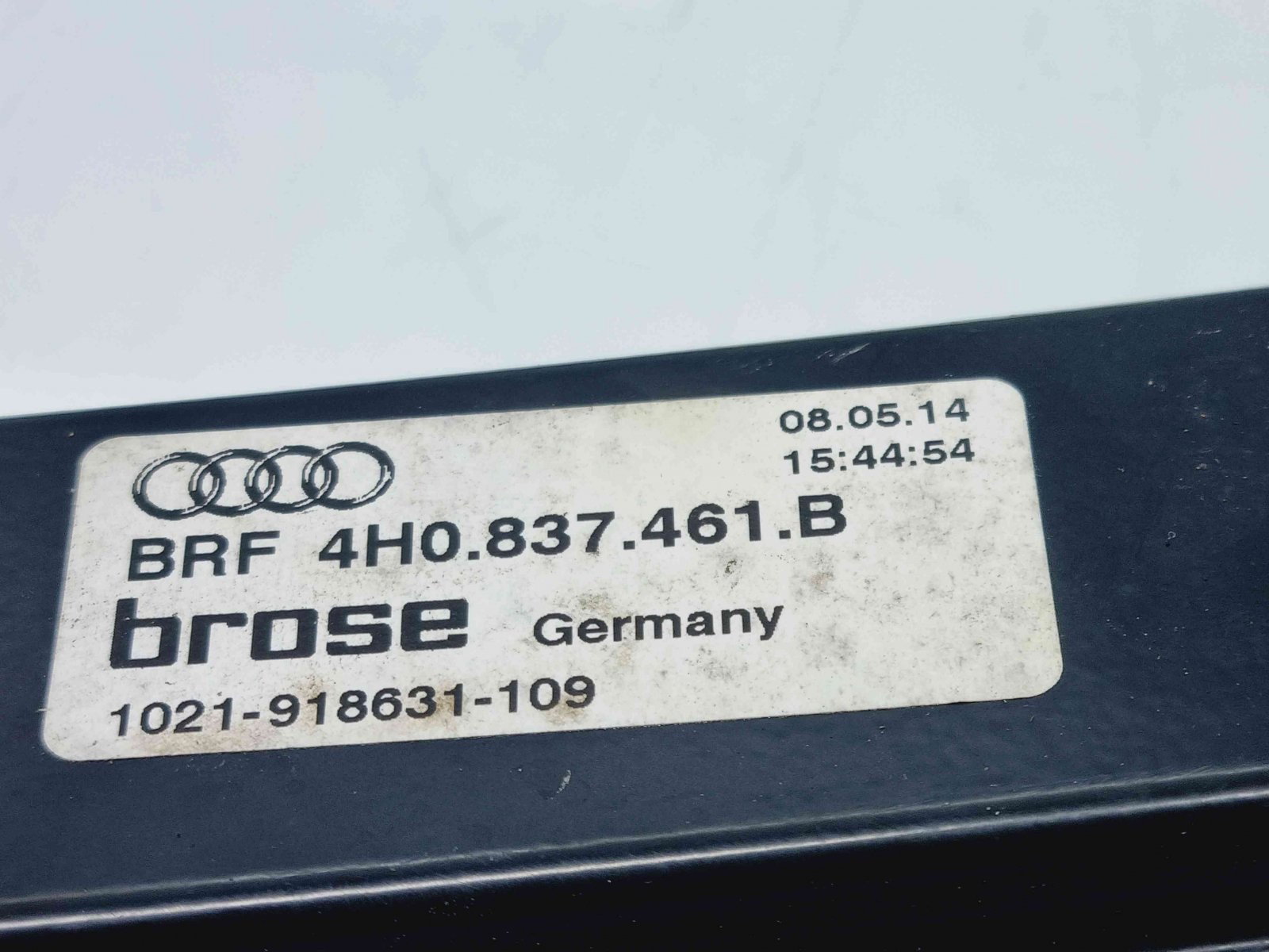 Macara electrica geam stanga fata Audi A8 D4 (4H2, 4H8, 4HC, 4HL) [Fabr 2009-2018] 4H0837461B - imagine 2