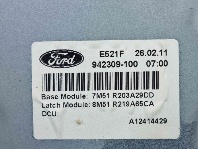Macara electrica geam stanga fata Ford Kuga I [Fabr 2008-2012] 7M51-R203A29-DD