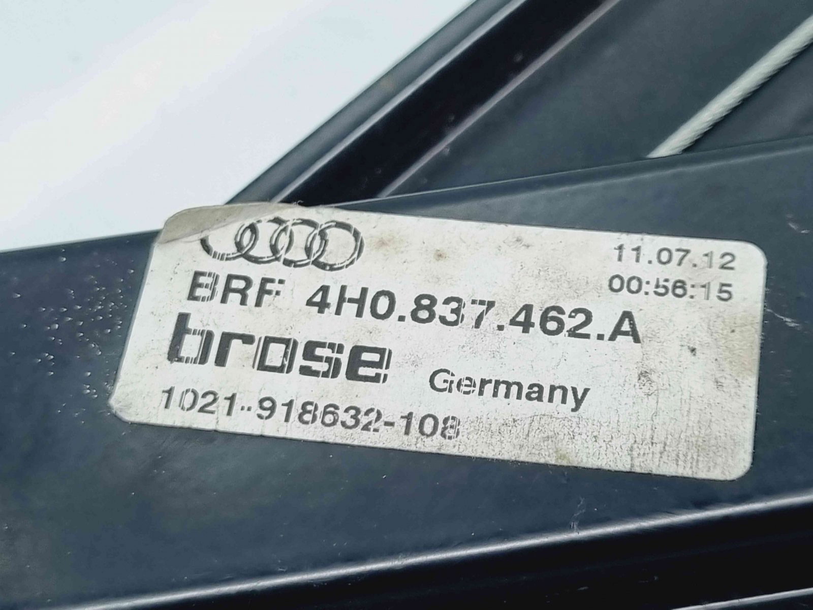 Macara electrica geam dreapta fata Audi A8 D4 (4H2, 4H8, 4HC, 4HL) [Fabr 2009-2018] 4H0837462A - imagine 2