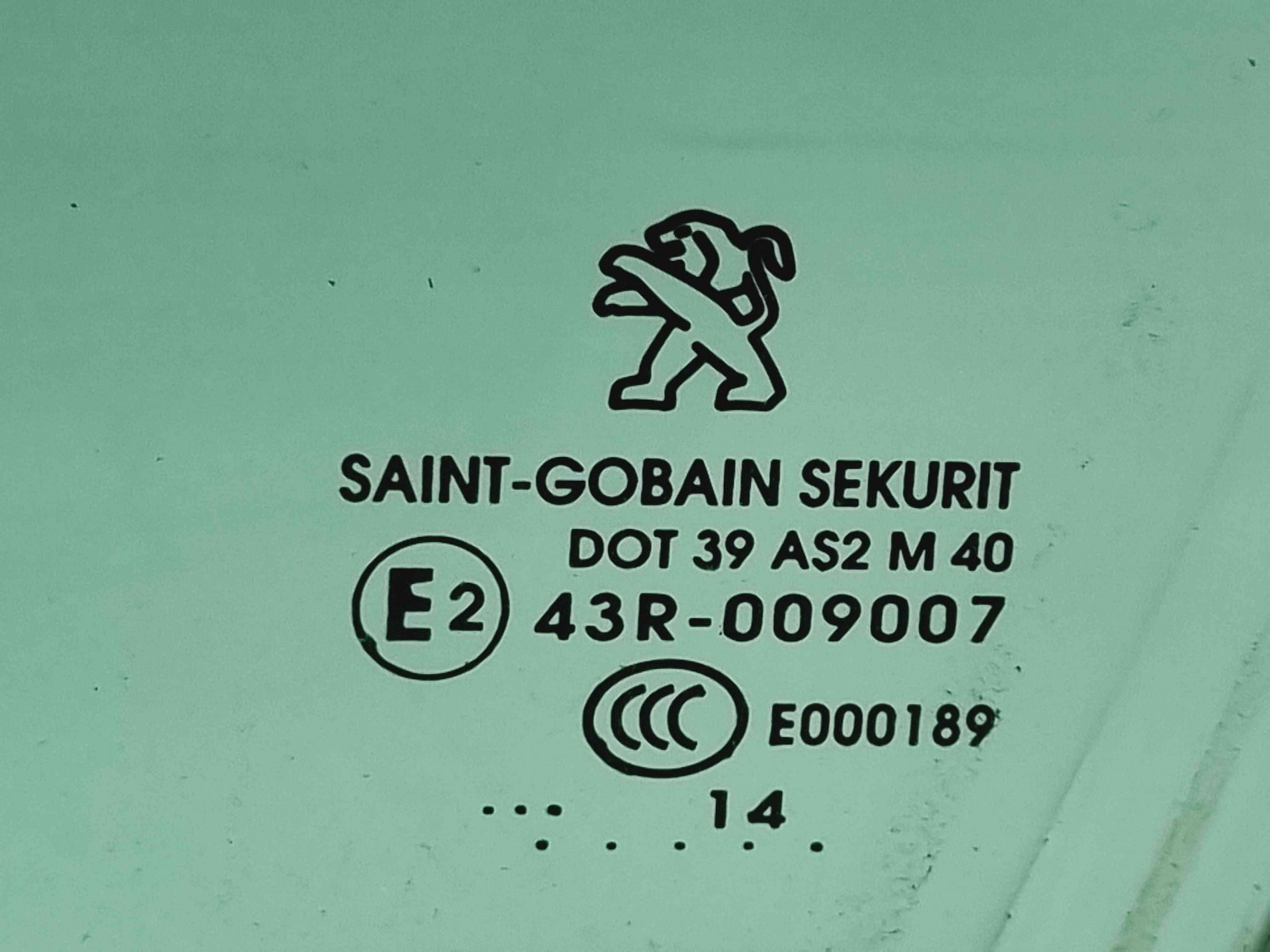 Geam usa stanga fata Peugeot 308 (II) [Fabr 2013-2020] OEM - imagine 2