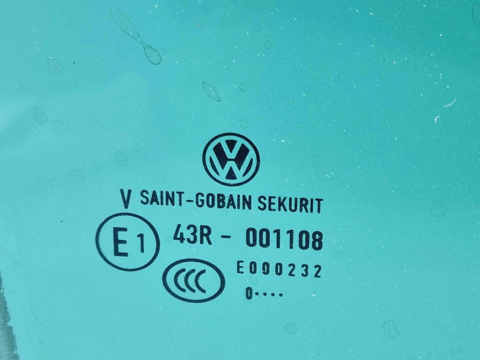 Geam usa dreapta spate Volkswagen Golf 6 Plus (521) [Fabr 2009-2013] OEM - imagine 2