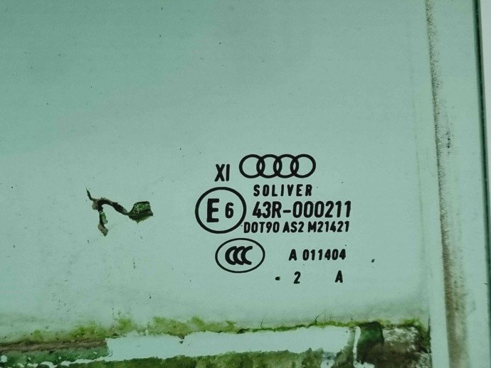 Geam usa dreapta spate Audi A8 D4 (4H2, 4H8, 4HC, 4HL) [Fabr 2009-2018] OEM