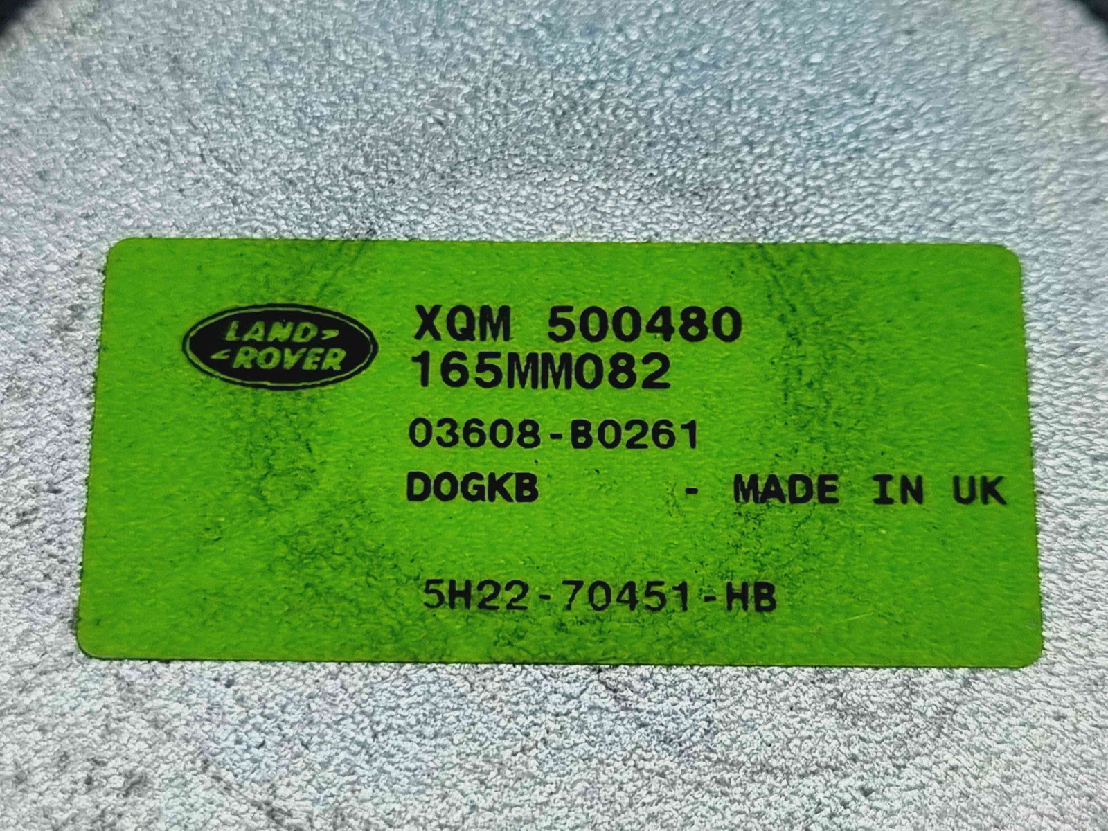 Boxa stanga fata LAND ROVER RANGE ROVER SPORT (L320) [Fabr 2005-2009] 5H22-70451-HB - imagine 4