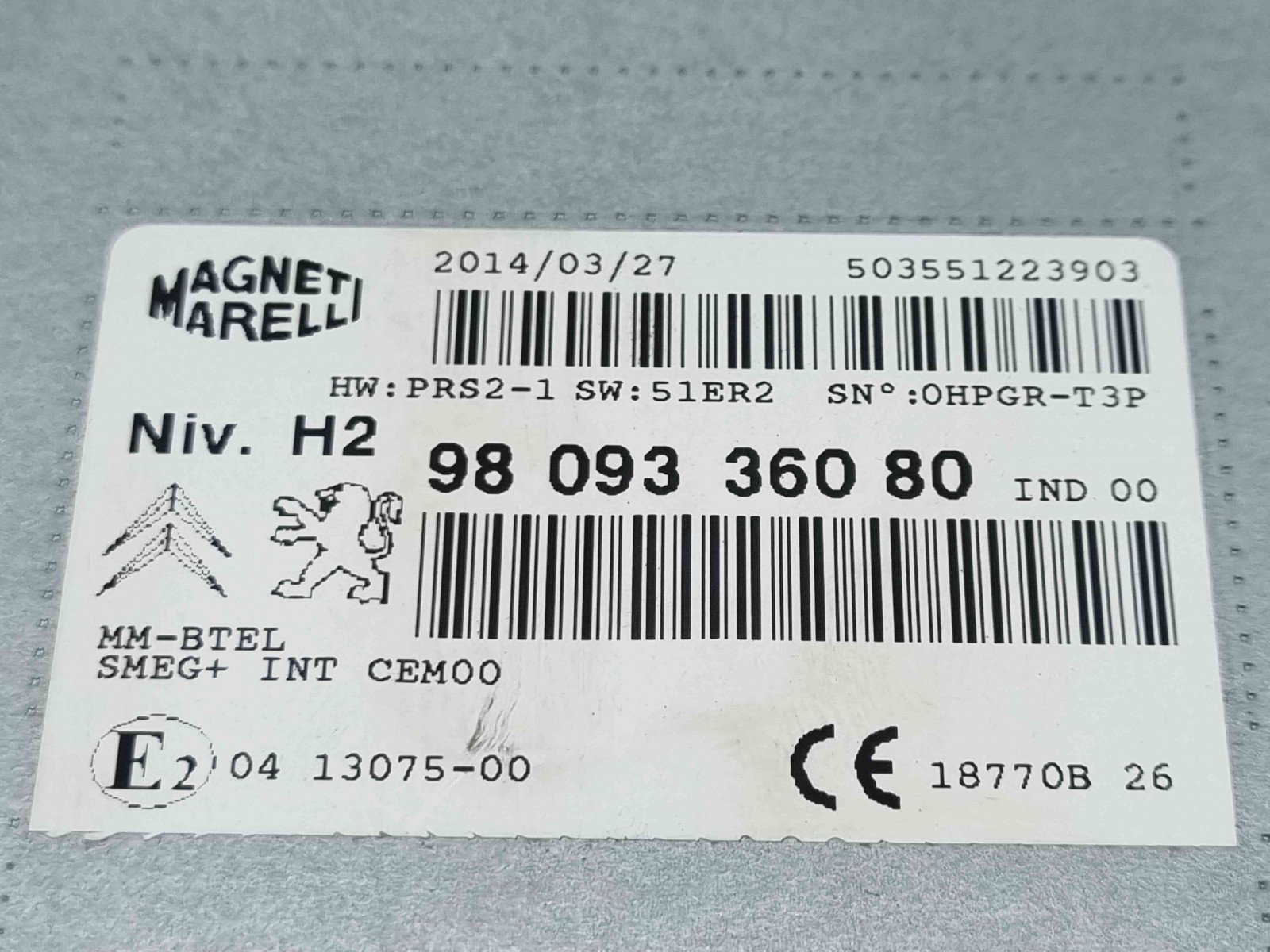 Radio CD Peugeot 308 (II) [Fabr 2013-2020] 9809336080 - imagine 2