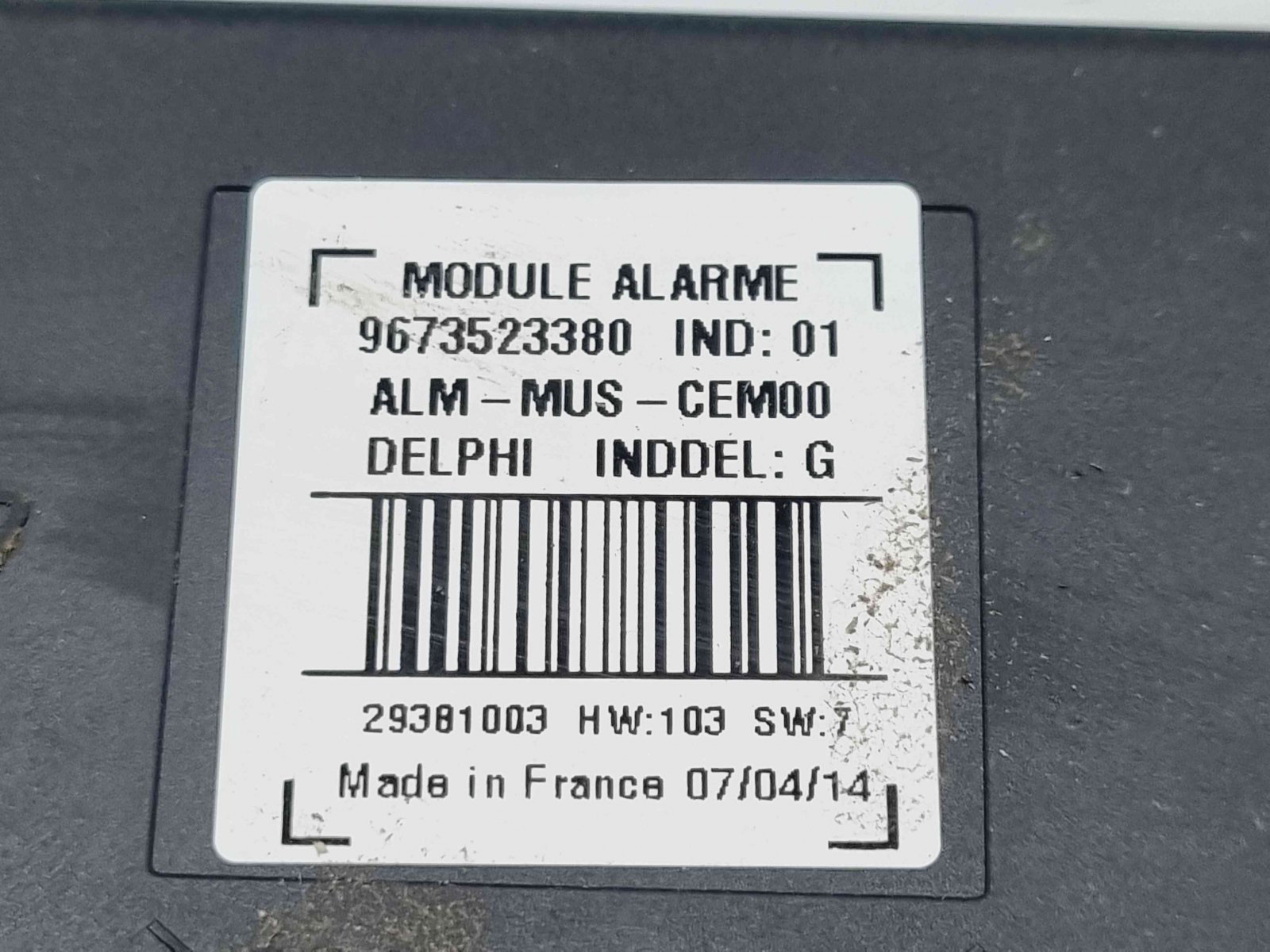 Modul confort Peugeot 308 (II) [Fabr 2013-2020] 9673523380 - imagine 2