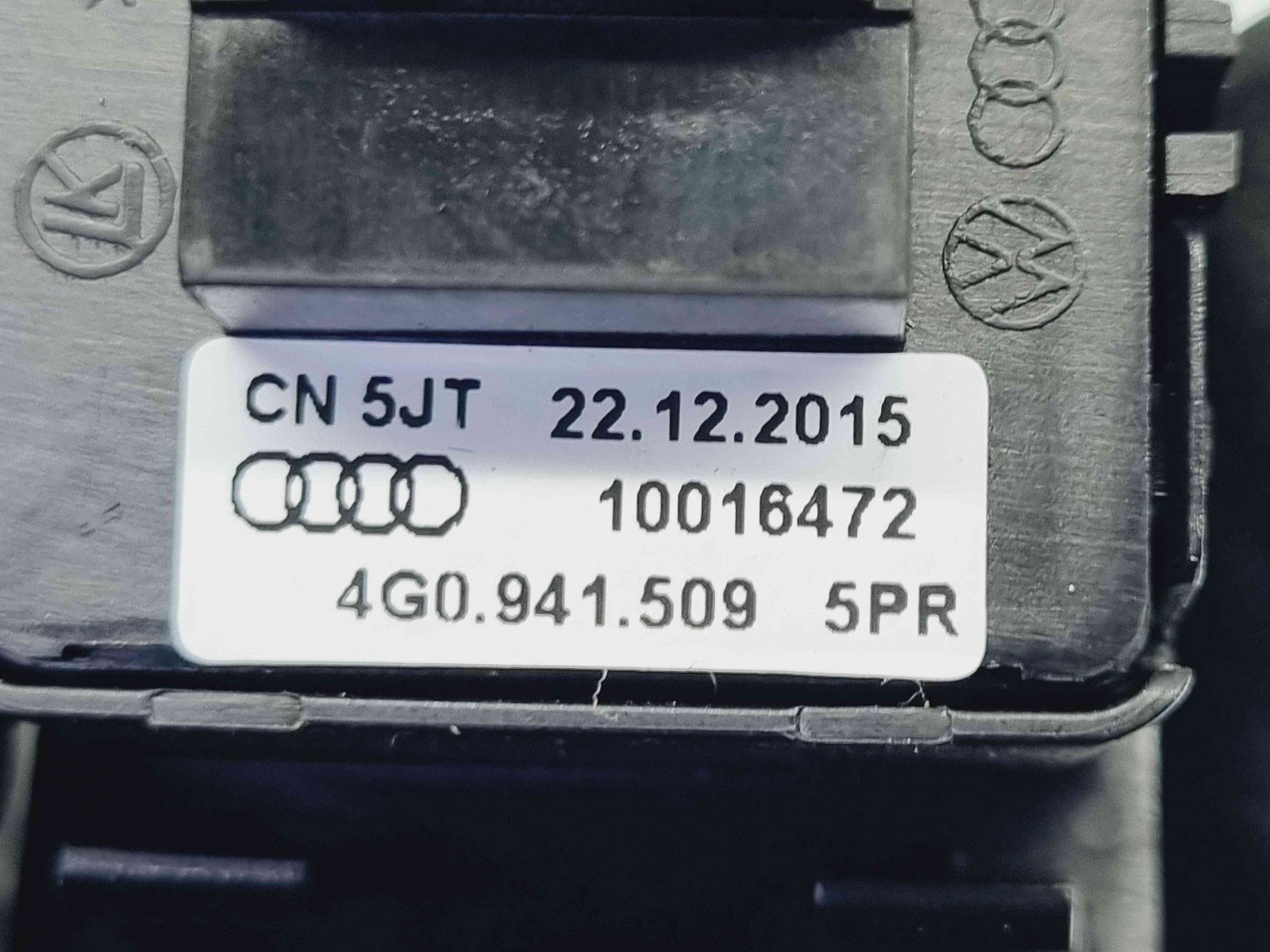 Buton avarii Audi A6 (4GC, C7) Facelift S-line [Fabr 2012-2017] 4G0941509 - imagine 4