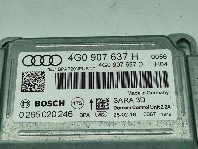  Senzor acceleratie Audi A6 (4GC, C7) Facelift S-line [Fabr 2012-2017] 4G0907637H