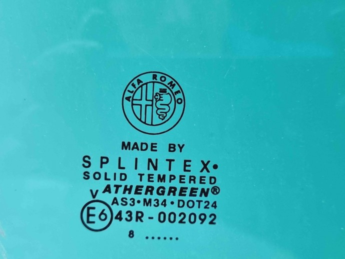 Geam usa dreapta spate Alfa Romeo 159 Sportwagon (939) [Fabr 2006-20011] OEM