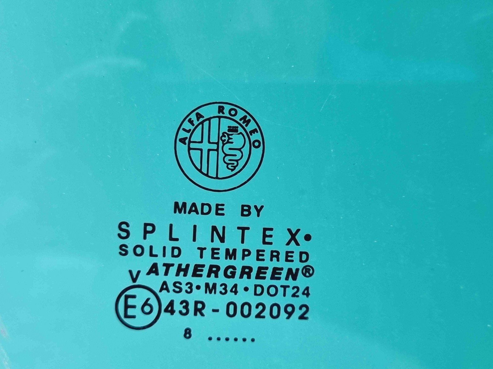 Geam usa dreapta spate Alfa Romeo 159 Sportwagon (939) [Fabr 2006-20011] OEM - imagine 2