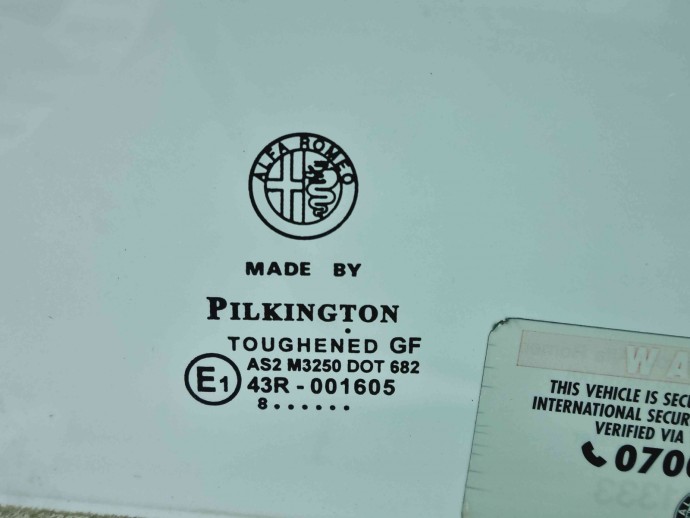 Geam usa dreapta fata Alfa Romeo 159 Sportwagon (939) [Fabr 2006-20011] OEM