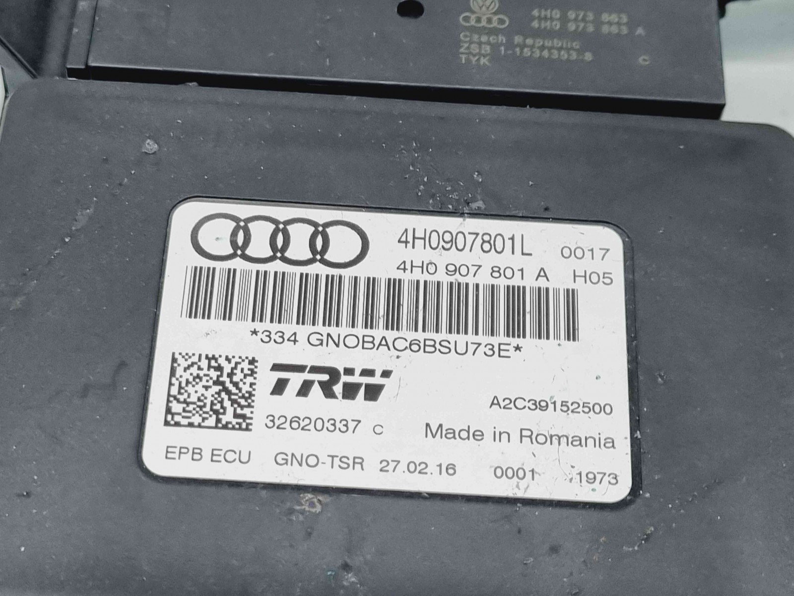 Calculator frana de mana Audi A6 (4GC, C7) Facelift S-line [Fabr 2012-2017] 4H0907801L 2.0 TDI CNHA 140KW / 190CP - imagine 2