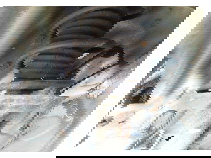 Amortizor cu arc stanga fata Fiat Grande Punto 1.4 benzina OEM 2005-2009