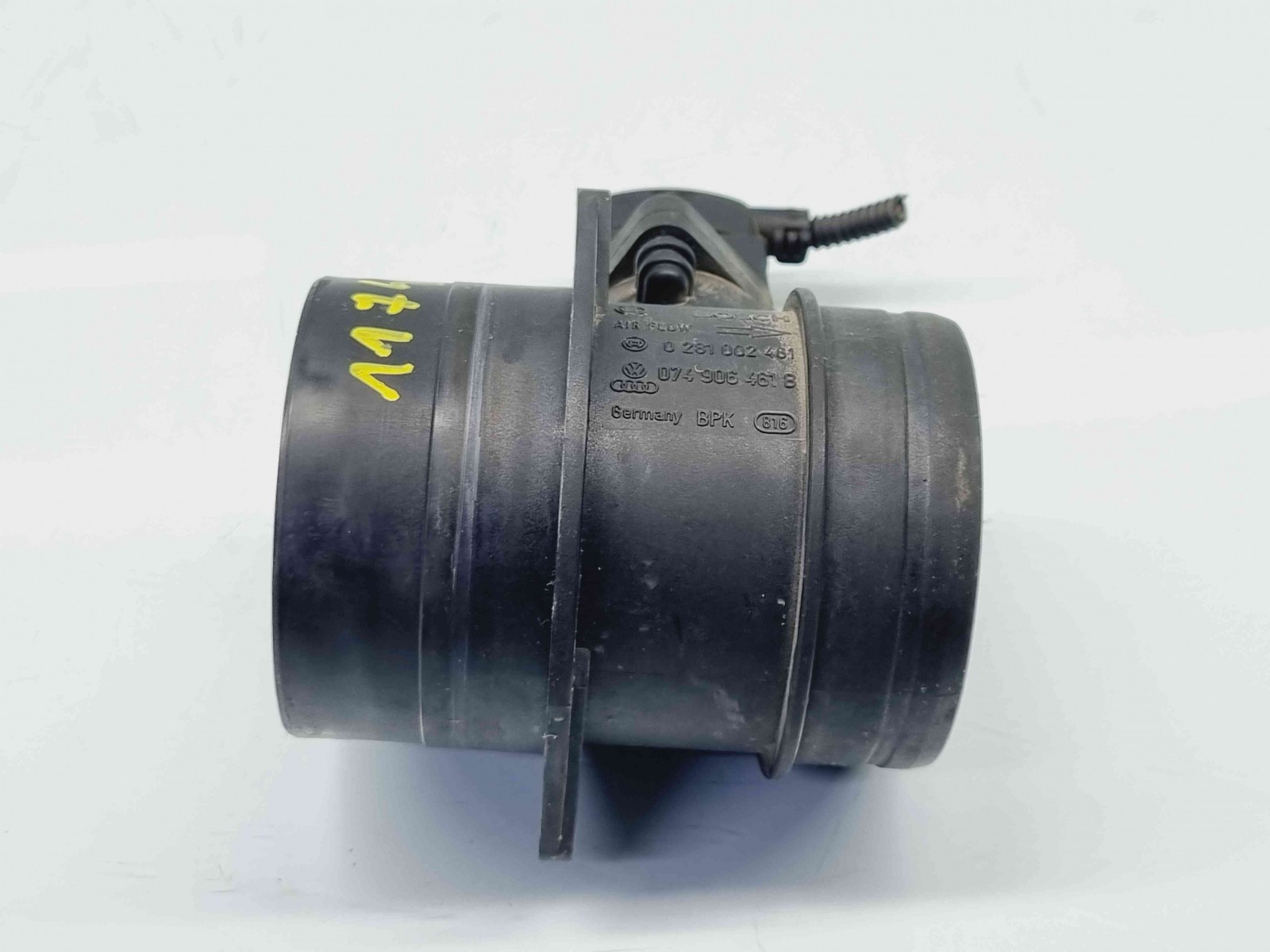 Debitmetru aer Volkswagen Passat B6 (3C2) [Fabr 2005-2010] 074906461B n 0281002461 2.0 TDI BMP 103KW / 140CP 2.0 TDI BMP 103KW / 140CP