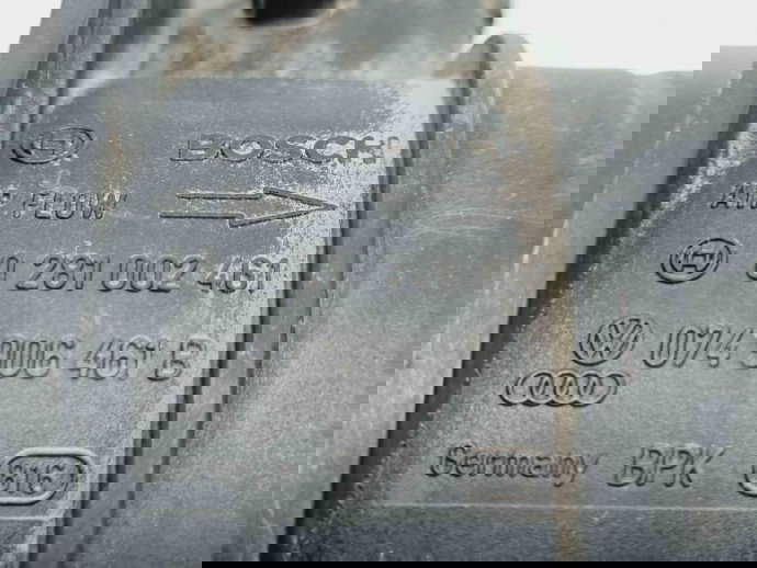 Debitmetru aer Volkswagen Passat B6 (3C2) [Fabr 2005-2010] 074906461B | 0281002461 2.0 TDI BMP 103KW / 140CP 2.0 TDI BMP 103KW / 140CP