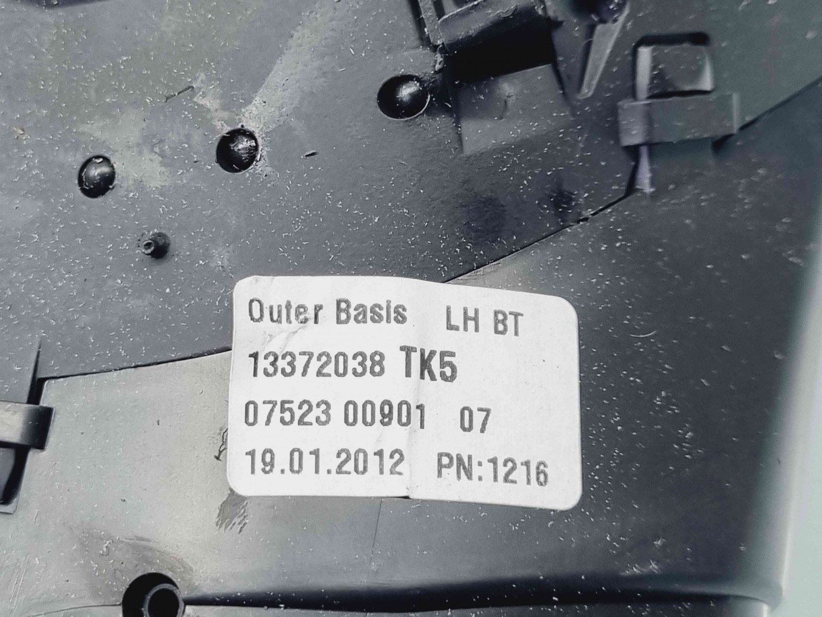 Grila aerisire stanga Opel Astra J Coupe GTC [Fabr 2009-2015] 13372038 - imagine 2