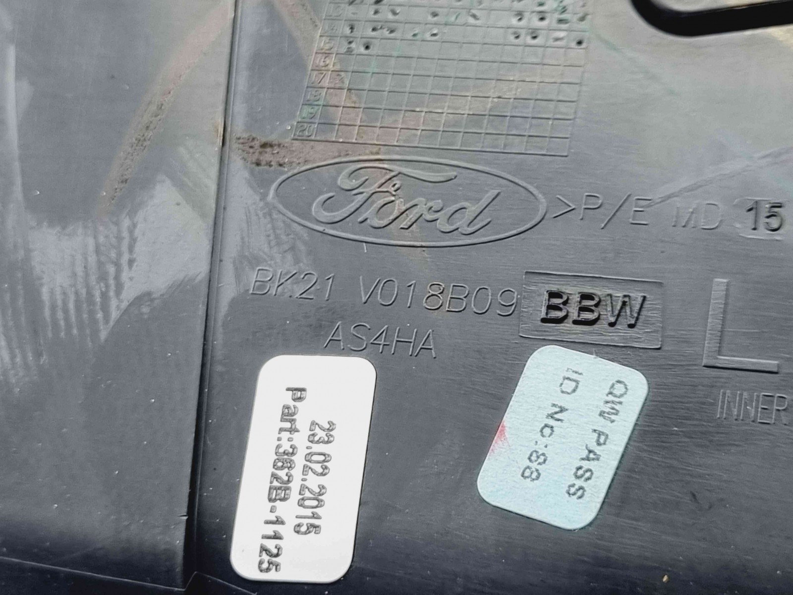 Grila aerisire centrala Ford Transit Custom (TTF) [Fabr 2012-2016] BK21-V018B08-BBW - imagine 5