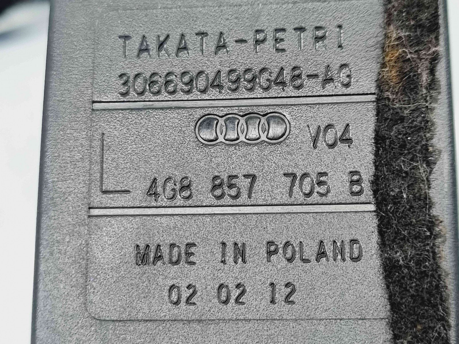 Centura stanga fata Audi A6 (4G2, C7) S-line [Fabr 2012-2017] 4G8857705B - imagine 2