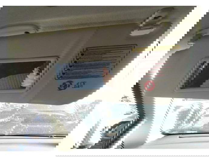 Parasolar stanga Fiat Grande Punto 1.4 benzina OEM 2005-2009