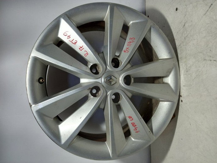 Jante aliaj Renault Megane 3 5X113 R17 ET49 2008-2015