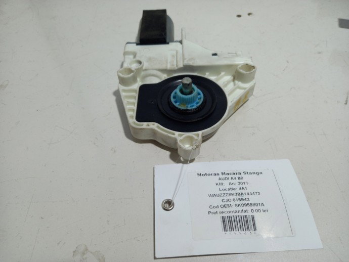 Motoras macara geam stanga fata  Audi A4 B8 2.0 TDI  8K0959801A 2008-2015 