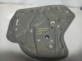 Macara geam stanga spate Skoda Octavia 2 1.9 BXE 1Z0839655B 2004-2012