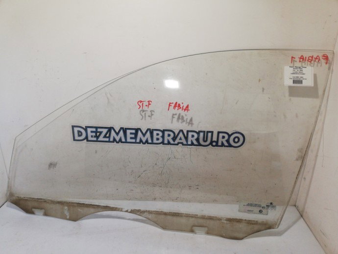 Geam stanga fata Skoda Fabia 1 1.4 benz OEM 1999-2007