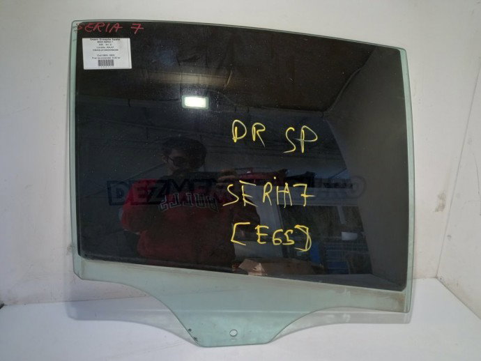 Geam dreapta spate BMW Seria 7 E65 4.4 benz OEM 2003-2008