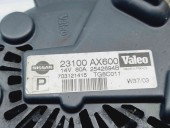Alternator Nissan Micra 3 (K12)  [Fabr 2003-2010] 23100AX600 1.0 Benz CG10DE 48KW / 65CP
