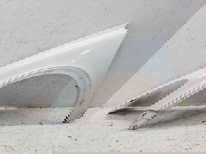 Aripa stanga fata Volvo C30 Coupe Facelift Rdesign [Fabr 2006-2013] 61400 Ice White Sod