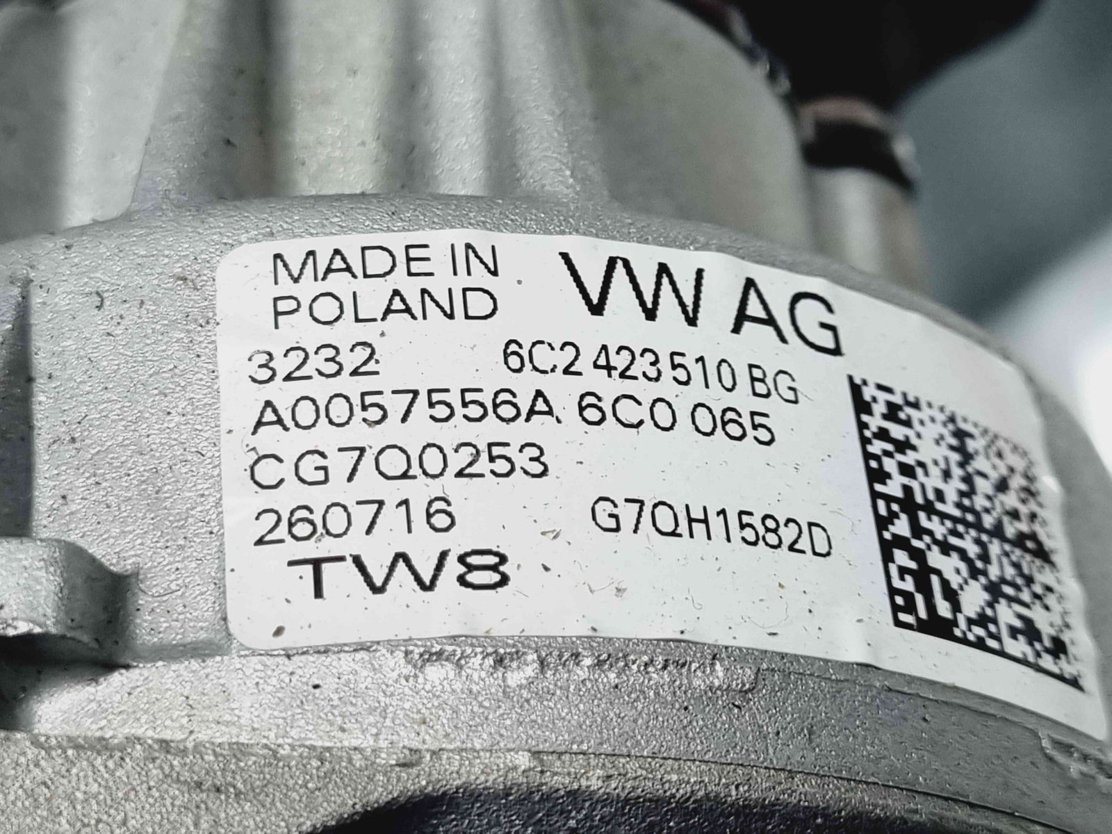 Ax coloana volan Skoda Fabia 3 Combi (NJ5) [Fabr 2014-2022] 6C2423510BG 1.2 Benz CJZD 81KW / 110CP 1.2 Benz CJZD 81KW / 110CP - imagine 3