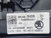   Ceas bord Skoda Fabia 3 Combi (NJ5) [Fabr 2014-2022] 6V0920940B