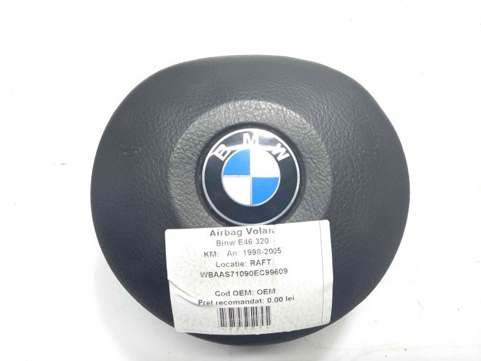 Airbag volan Bmw E46 320 2.0 OEM 1998-2005