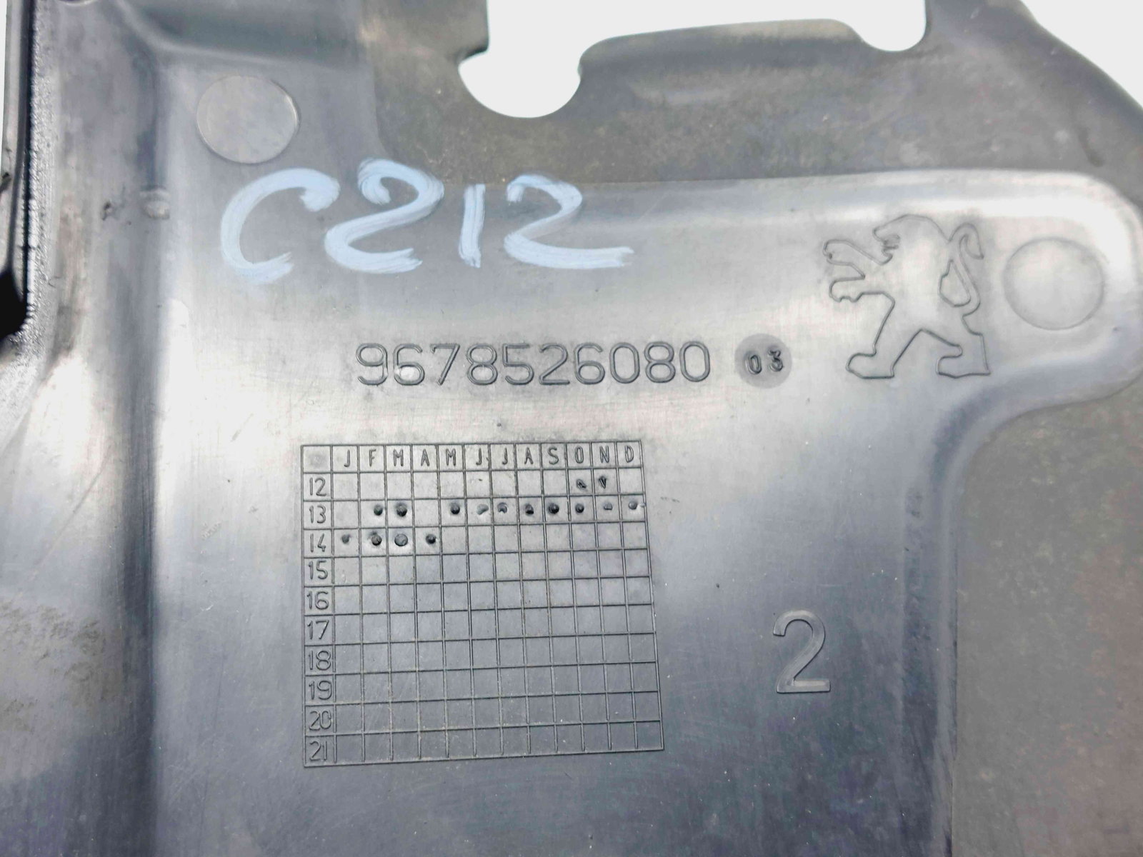 Deflector aer Peugeot 308 (II) [Fabr 2013-2020] 9678526080 - imagine 3