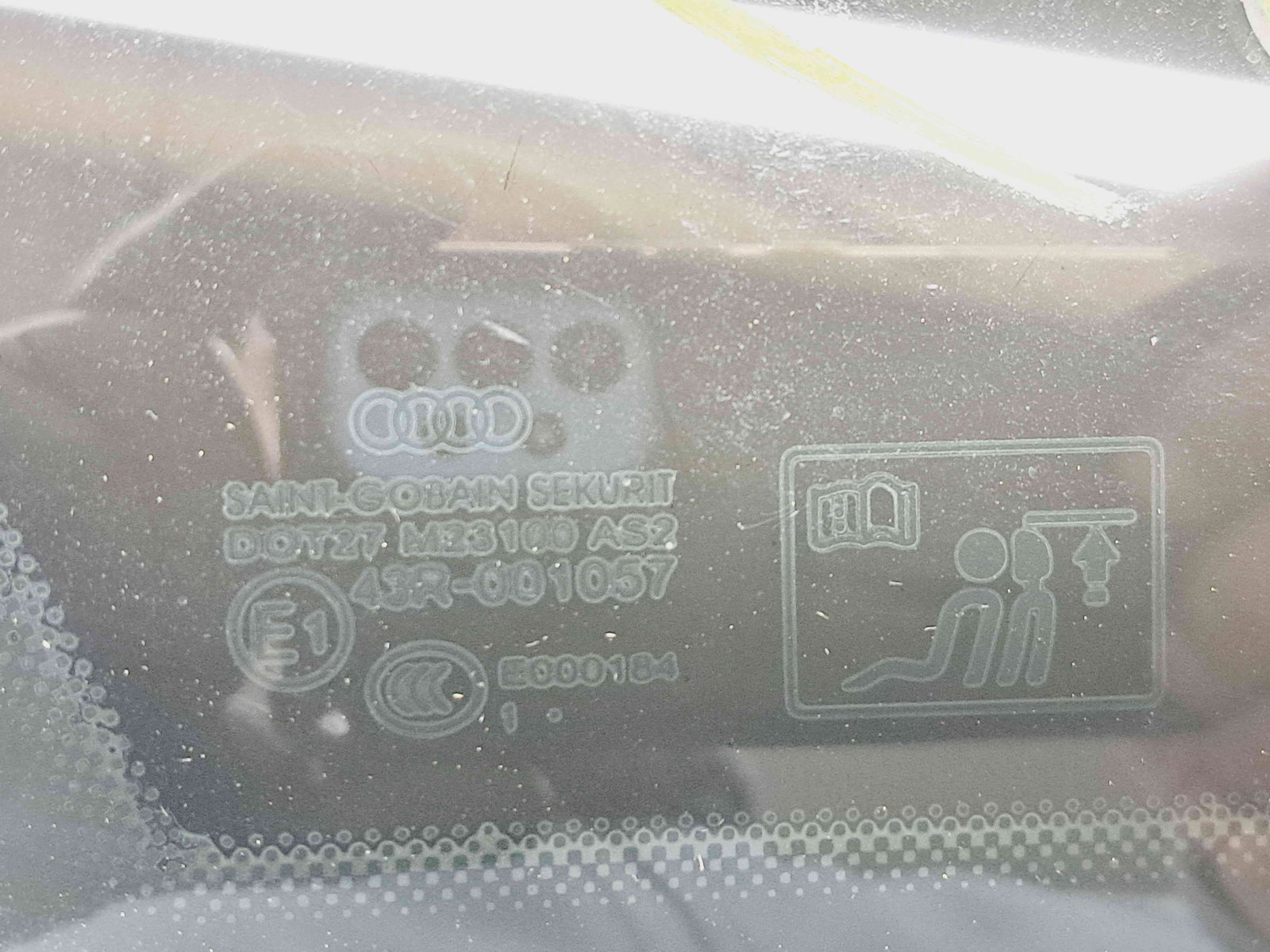 Geam caroserie fix stanga Audi A6 (4G2, C7) S-line [Fabr 2012-2017] OEM - imagine 3