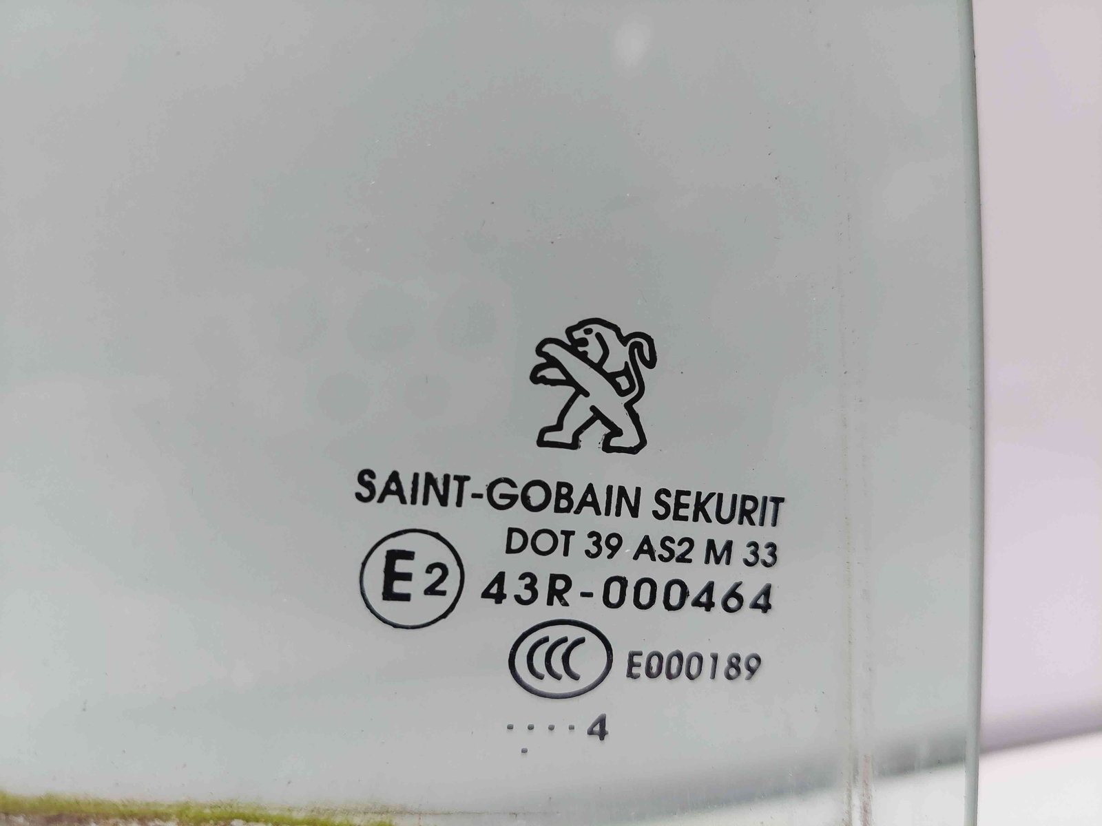 Geam usa dreapta spate Peugeot 308 (II) [Fabr 2013-2020] OEM - imagine 2