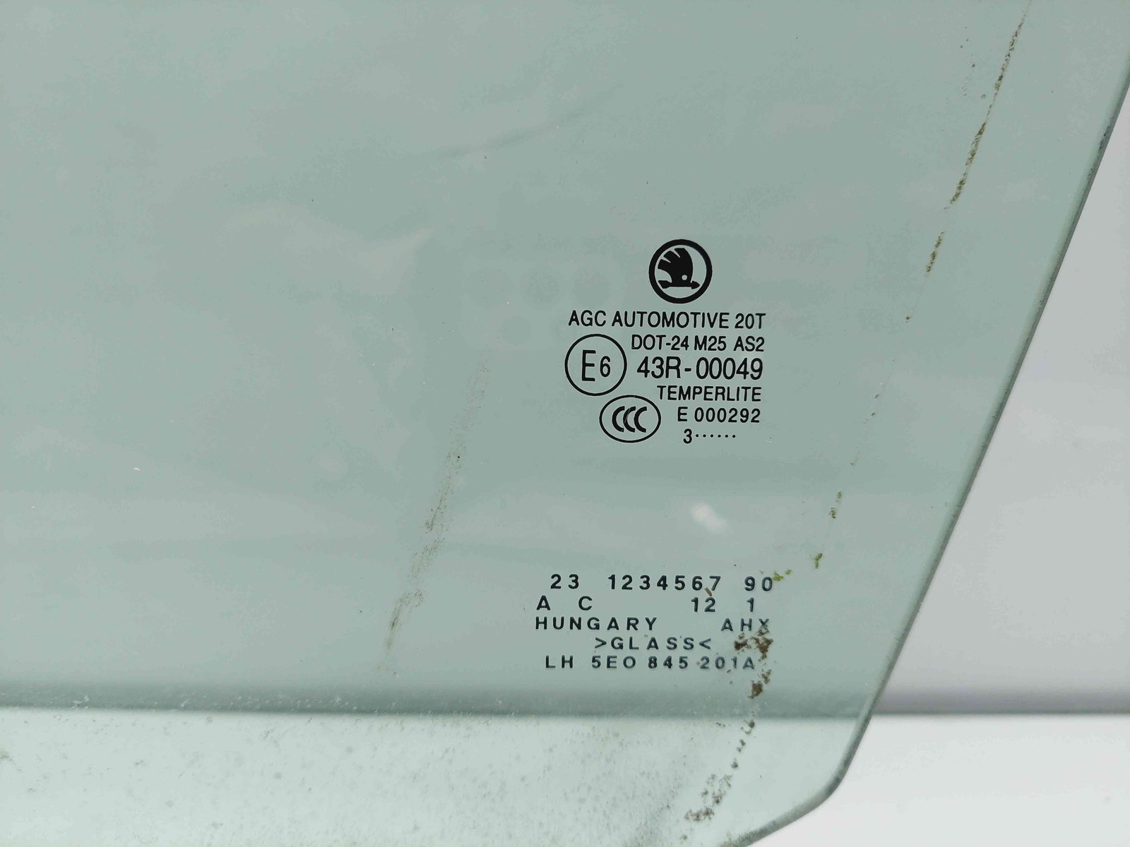 Geam usa stanga fata Skoda Octavia 3 (5E3) [Fabr 2012-2020] OEM - imagine 2