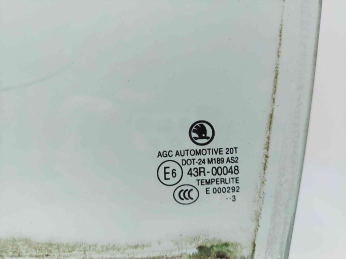 Geam usa stanga spate Skoda Octavia 3 (5E3) [Fabr 2012-2020] OEM