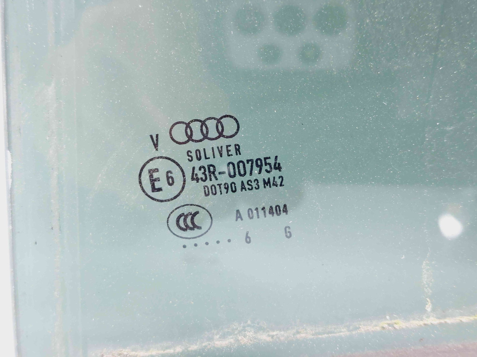 Geam usa stanga spate Audi A6 (4GC, C7) Facelift S-line [Fabr 2012-2017] OEM - imagine 2