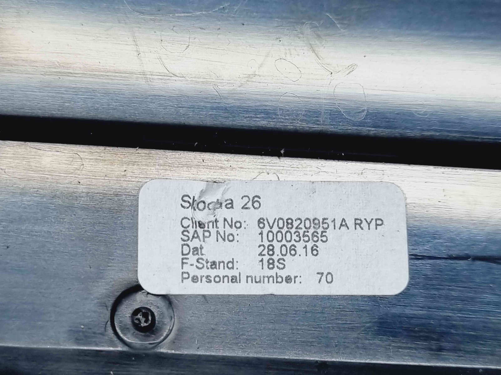 Grila aerisire centrala Skoda Fabia 3 Combi (NJ5) [Fabr 2014-2022] 6V0820951A - imagine 4