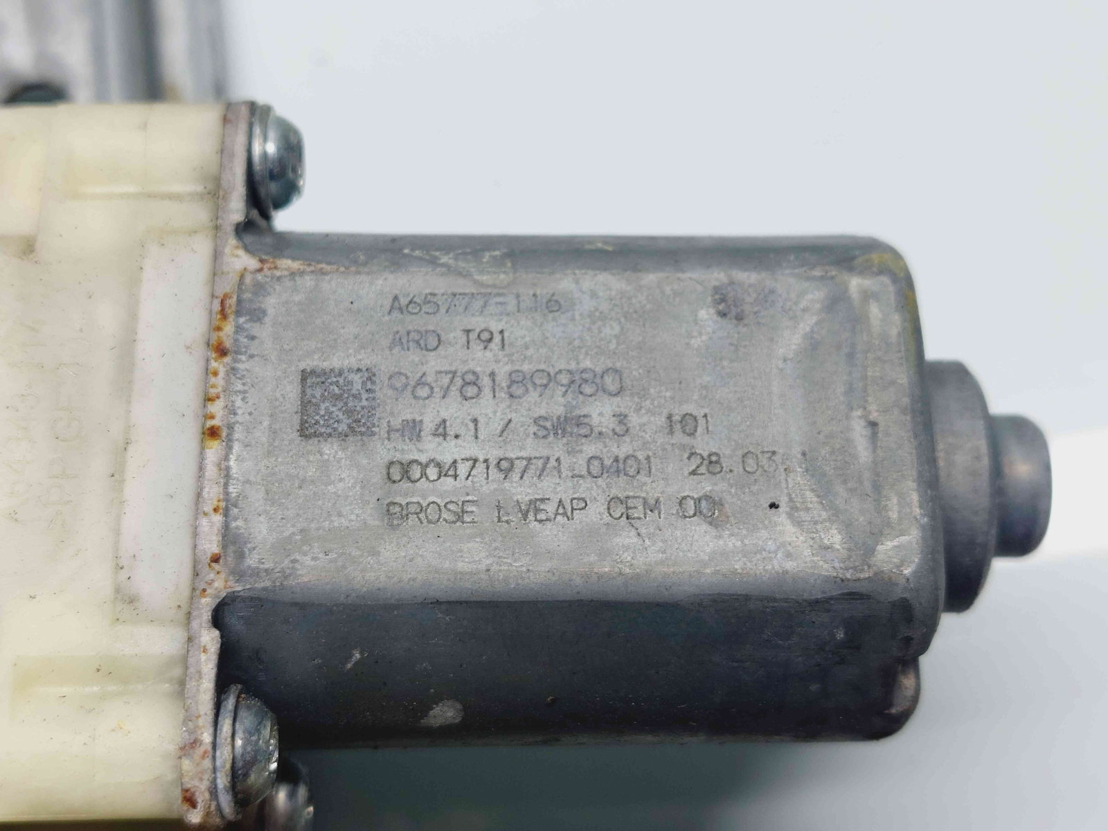 Macara electrica geam dreapta spate Peugeot 308 (II) [Fabr 2013-2020] 9678189980 - imagine 5