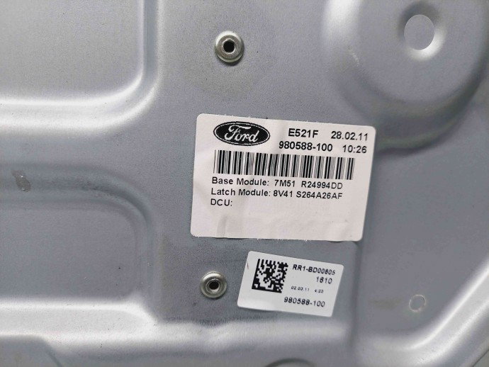 Macara electrica geam dreapta spate Ford Kuga I [Fabr 2008-2012] 7M51R24994DD