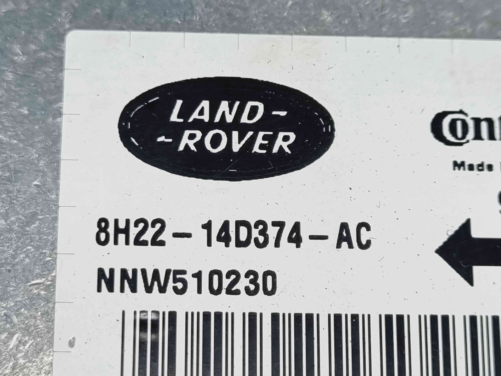 Calculator airbag LAND ROVER RANGE ROVER SPORT (L320) [Fabr 2005-2009] 8H22-14D374-AC 2.7 27DDT 140KW / 190CP 2.7 27DDT 140KW / 190CP - imagine 2