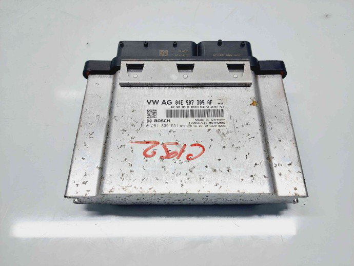 Calculator motor ECU Skoda Fabia 3 Combi (NJ5) [Fabr 2014-2022] 04E907309AF / 0261S09531 1.2 Benz CJZD 81KW / 110CP 1.2 Benz CJZD 81KW / 110CP