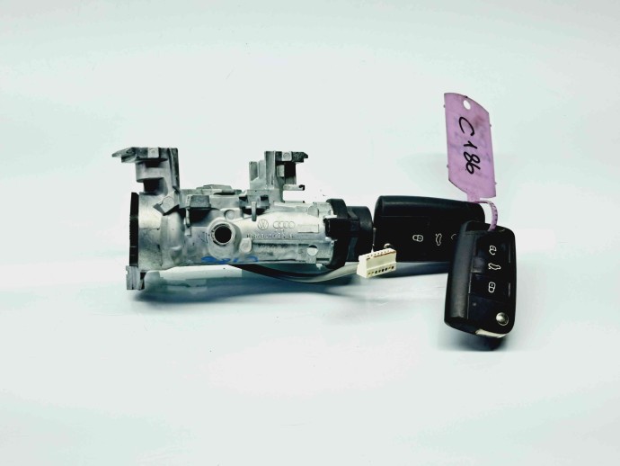   Contact cu cheie Skoda Octavia 3 (5E3) [Fabr 2012-2020] 1K0905851  1.6 TDI CLHA77KW / 105CP  1.6 TDI CLHA77KW / 105CP