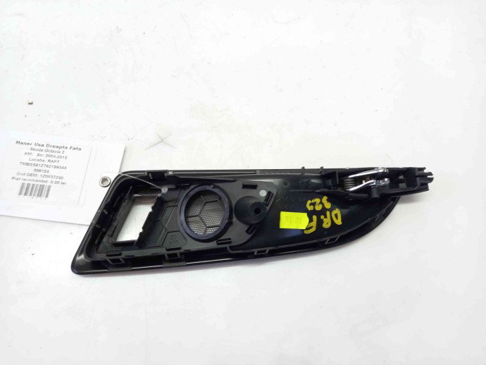 Maner usa dreapta fata Skoda Octavia 2 1.9 BKC 1Z0837248 2004-2013